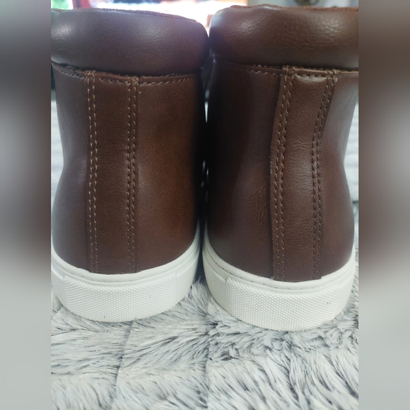 Nwot Goodfellow & Co 11.5 Landry high top Sneaker brown - Picture 5 of 7